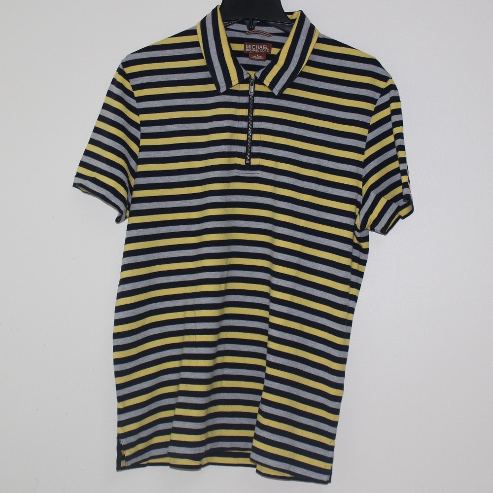 Michael Kors Men's Short Sleeve Shirt - Size Large